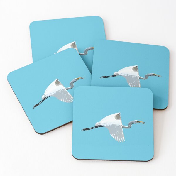 Item preview, Great Egret Color Print  designed and sold by designsasstultd.