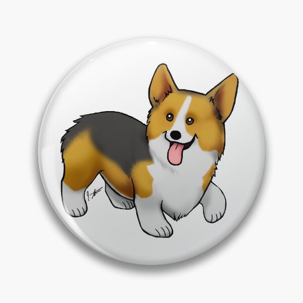Item preview, Dog - Pembroke Welsh Corgi - Red Head Tri-Color designed and sold by Jennifer Stolzer.