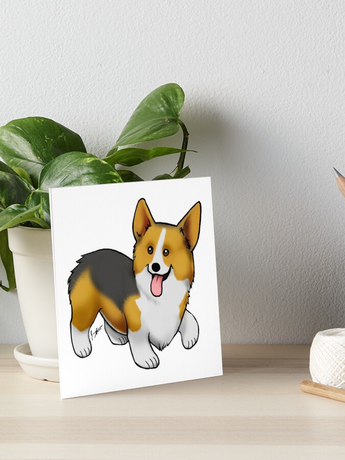 Pembroke Welsh Corgi, Tri Color Cutting Board