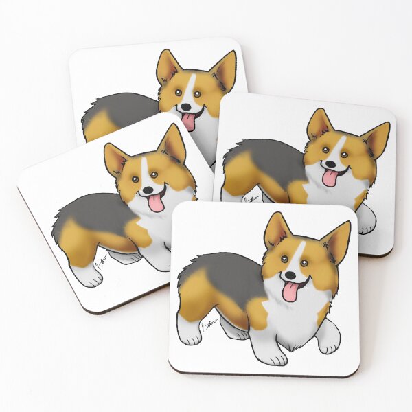Item preview, Dog - Pembroke Welsh Corgi - Red Head Tri-Color designed and sold by Jennifer Stolzer.