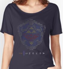 The Legend of Zelda Shield Poem Women's Relaxed Fit T-Shirt