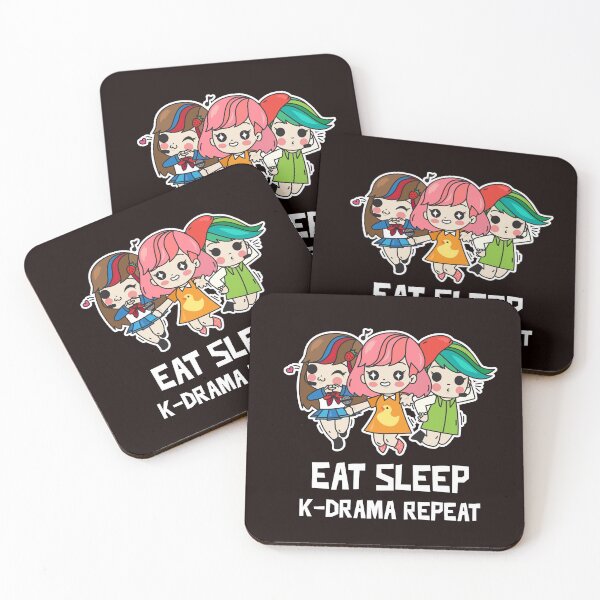 Item preview, Eat Sleep K-Drama Repeat designed and sold by larspat.