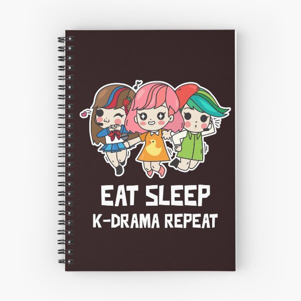 Item preview, Eat Sleep K-Drama Repeat designed and sold by larspat.