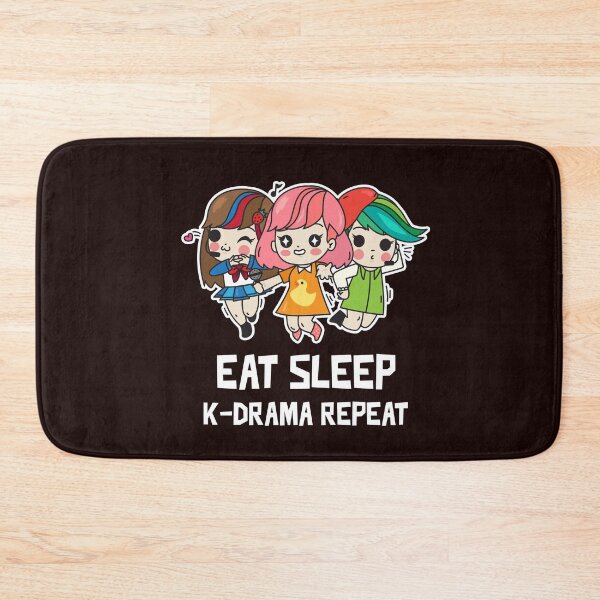 Item preview, Eat Sleep K-Drama Repeat designed and sold by larspat.