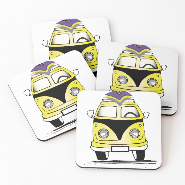 Hello Coasters (Set of 4)