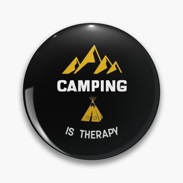 Item preview, Camping is Therapy designed and sold by friendlyspoon.