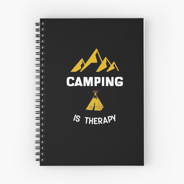 Item preview, Camping is Therapy designed and sold by friendlyspoon.