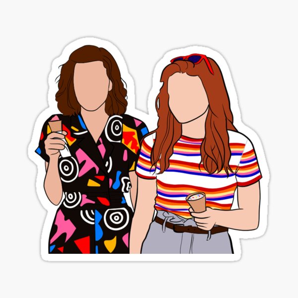 Justice for Bob, Barb, and Mews | Stranger Things Sticker for Sale by  Katie Lutterschmidt