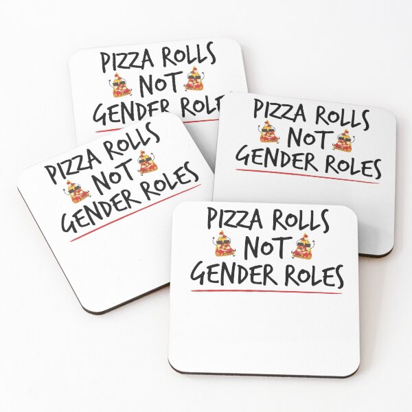 Item preview, Pizza Rolls Not Gender Roles ,Female Shirt Womens ,Feminist Shirts , designed and sold by Noussairox.