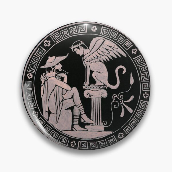 Item preview, Oedipus and the Sphynx designed and sold by ElliottDrewIt.