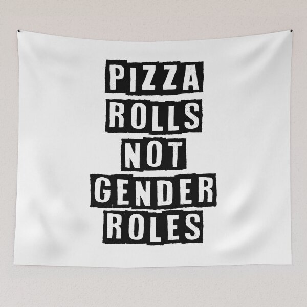 Item preview, Pizza Rolls Not Gender Roles ,Female Shirt Womens ,Feminist Shirts , designed and sold by Noussairox.