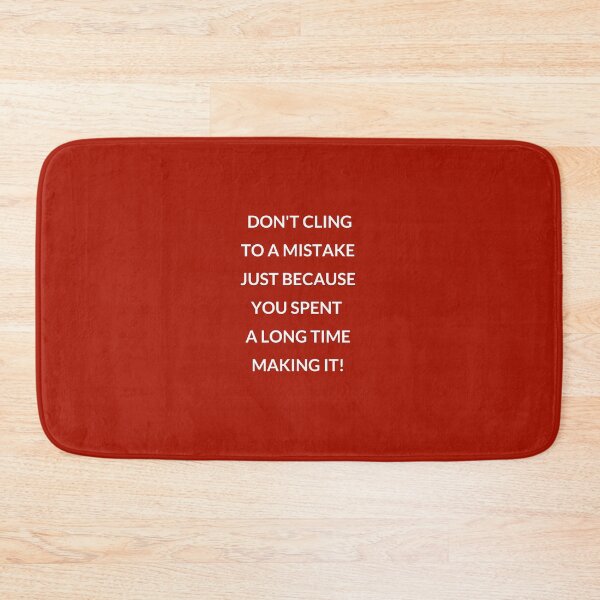 Item preview, DO NOT CLING TO A MISTAKE - motivational prompts designed and sold by Inspirationmotivation.
