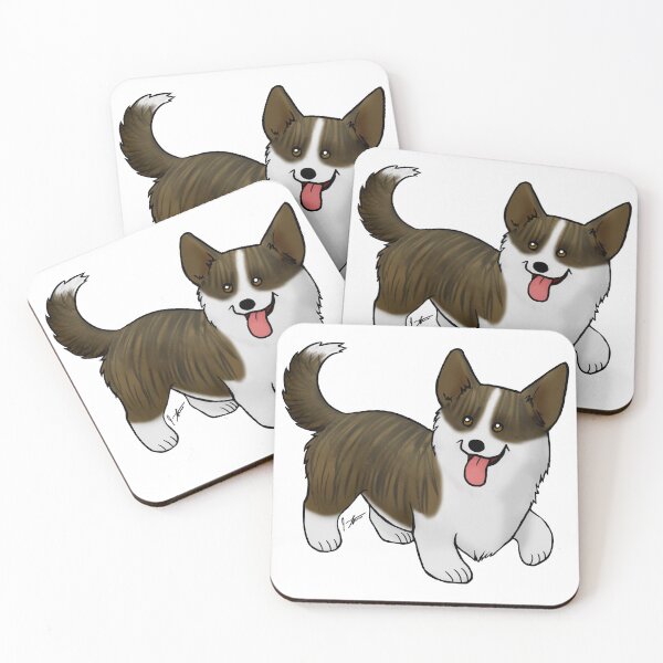 Item preview, Dog - Cardigan Welsh Corgi - Brindle designed and sold by Jennifer Stolzer.
