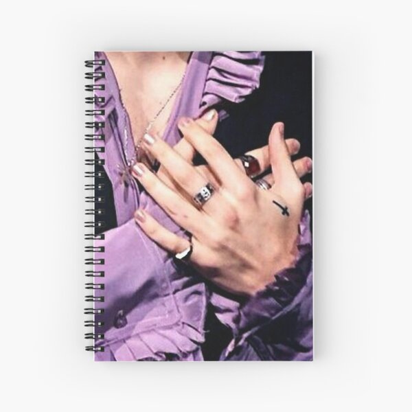 harry styles Spiral Notebook