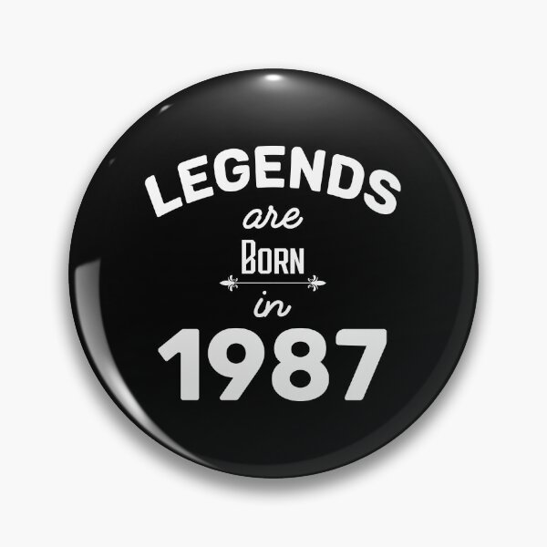 Item preview, Legends Are Born In 1987 - BirthDay Gift  designed and sold by anass002.