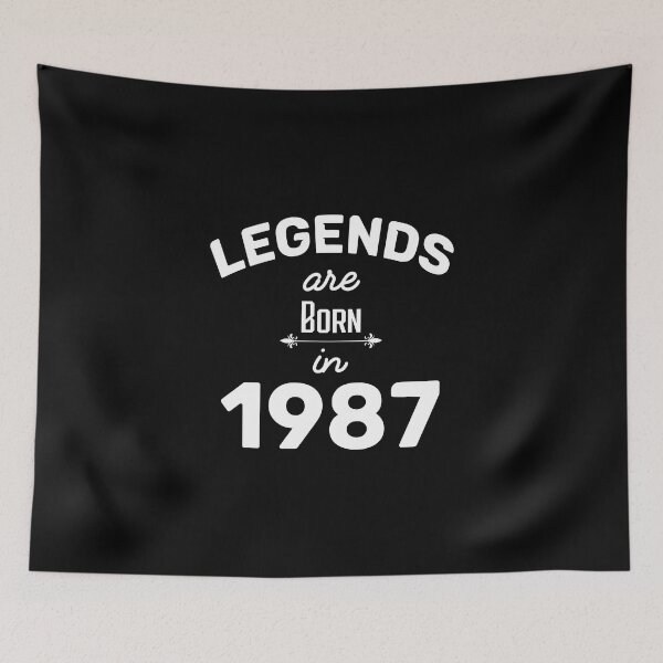 Item preview, Legends Are Born In 1987 - BirthDay Gift  designed and sold by anass002.