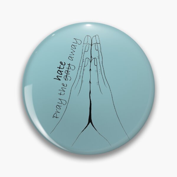 Item preview, Pray the hate away designed and sold by LeighsDesigns.