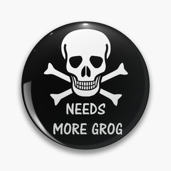 Item preview, Pirate 36 NEEDS MORE GROG designed and sold by mpodger.