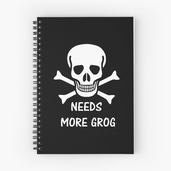 Item preview, Pirate 36 NEEDS MORE GROG designed and sold by mpodger.