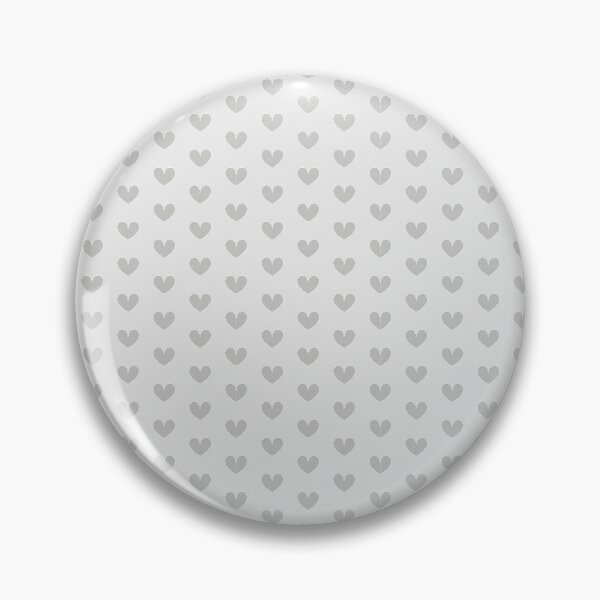 Item preview, Cute Light Grey Heart Polka Dot Pattern designed and sold by PrintAngels.