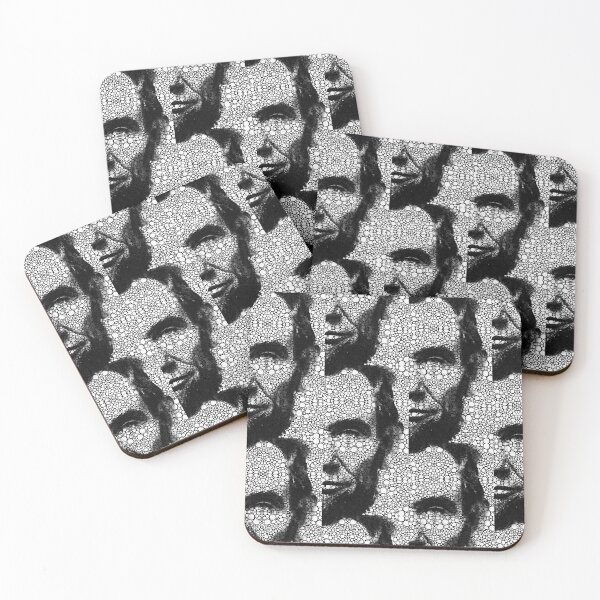 Item preview, Abraham Lincoln - An American President Stone Rock'd Art Print designed and sold by Sharon Cummings Art.