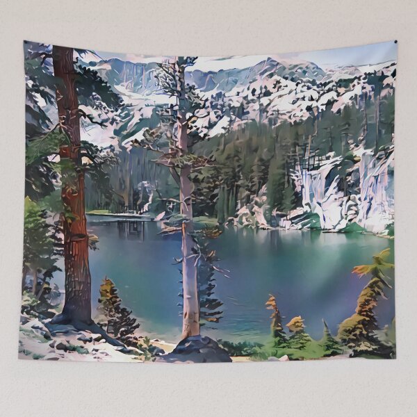Item preview, TJ Lake designed and sold by ArtlyStudio.