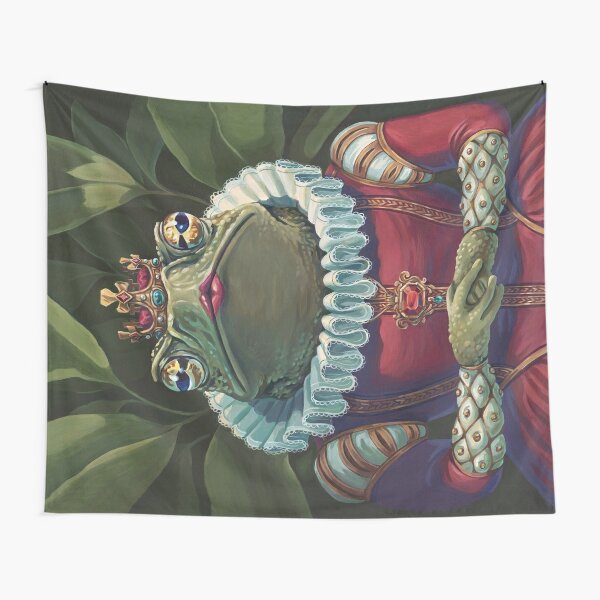 Toad Queen - rotated for tapestries Tapestry