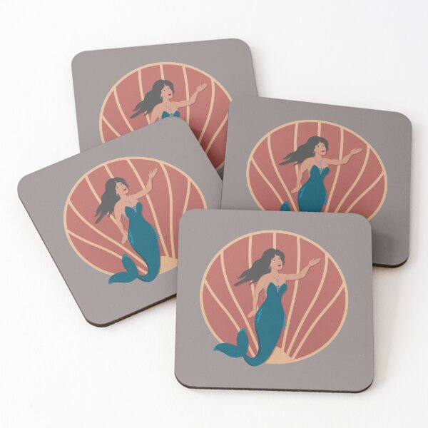 Item preview, Art Deco Mermaid  designed and sold by BAYSTALT.