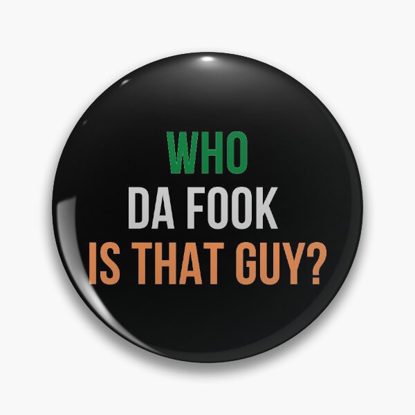 Item preview, Connor Mcgregor Who Da Fook Is That Guy? designed and sold by zeilerMakes.