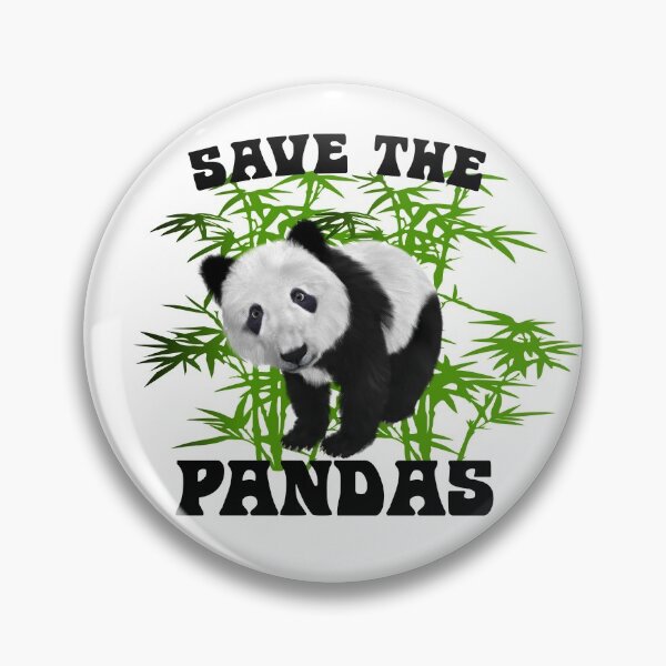 Item preview, Save the Pandas designed and sold by isitsupperyet.