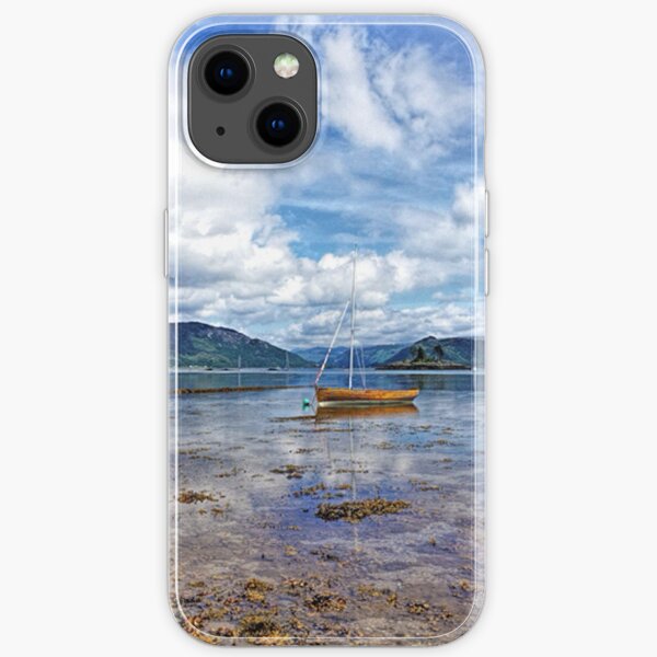 Plockton and Loch Carron, Scottish Highlands iPhone Soft Case