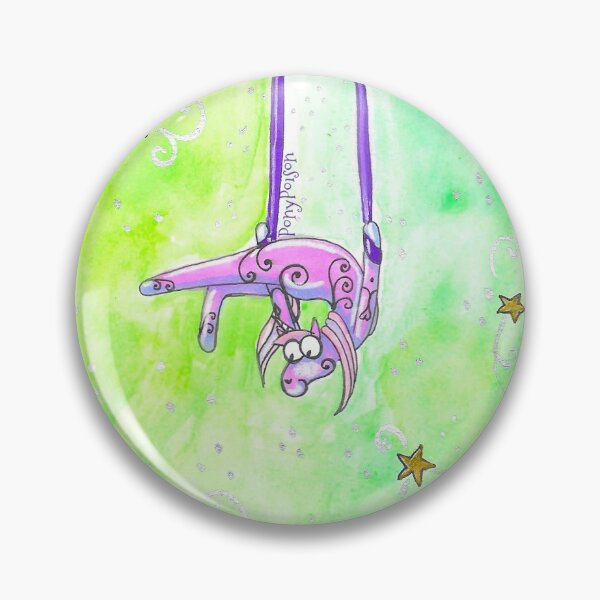 Item preview, Aerial Straps Unicorn Watercolor designed and sold by PonyPoison.