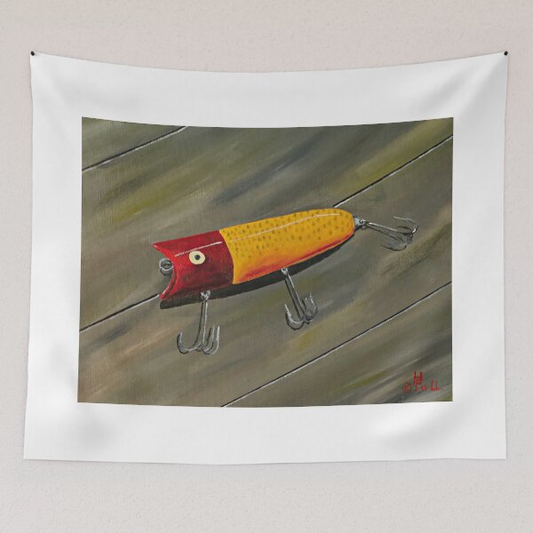 Item preview, An old fishing lure,2 designed and sold by Herschel  Fall.