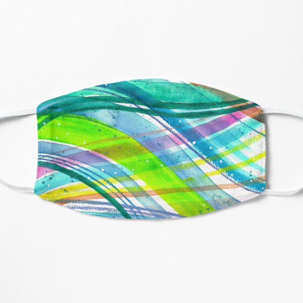 Colorful Waves Mask