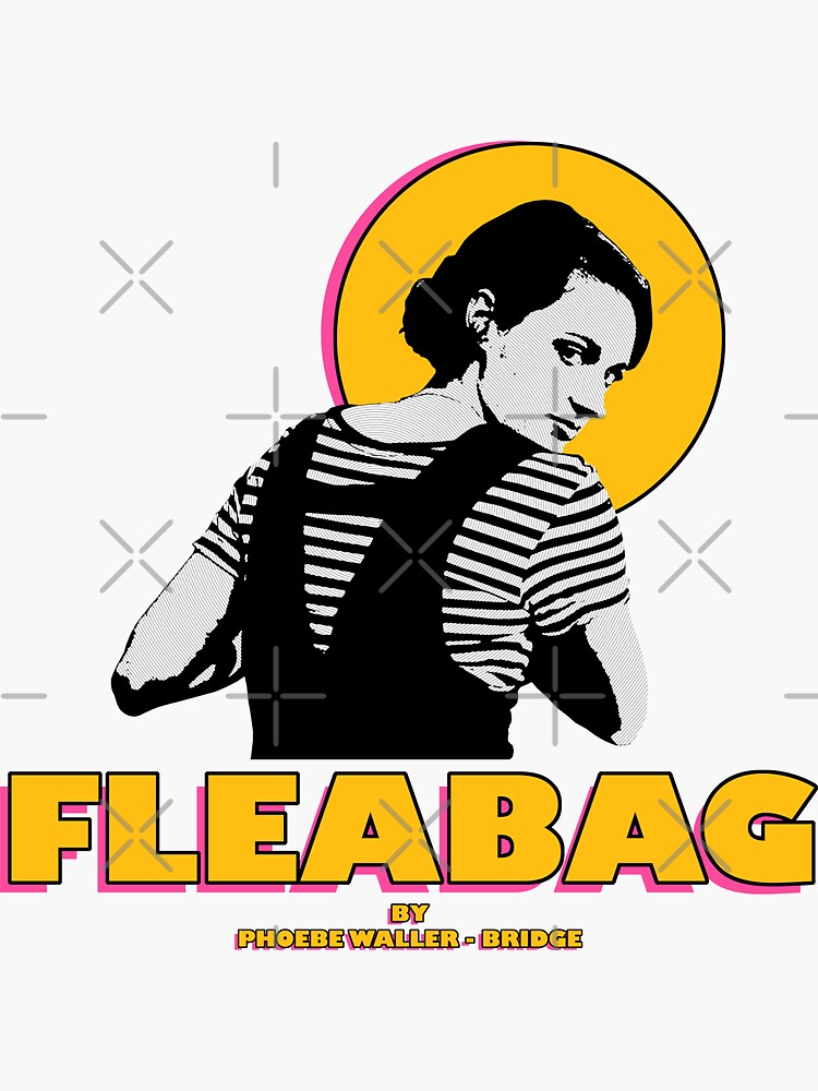 Imagen 3 de 3, Pegatina con la obra FLEABAG de PHOEBE WALLER-BRIDGE, diseñada y vendida por its-ella.