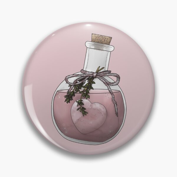 Item preview, Potion of Love - Fantasy Potion Bottle designed and sold by Cassidy June Art.