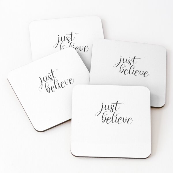 Item preview, Just Believe designed and sold by mandarinolive.