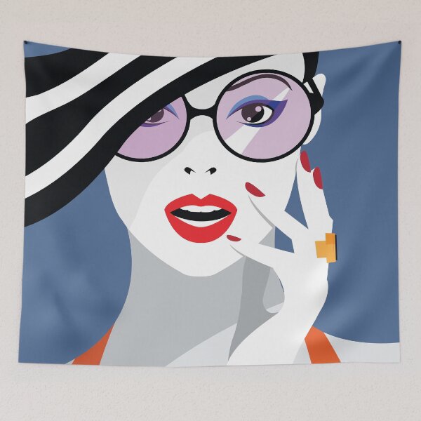 Item preview, Vintage Fashionista - Nagel Inspired Retro Socialite designed and sold by Lori-Goree.