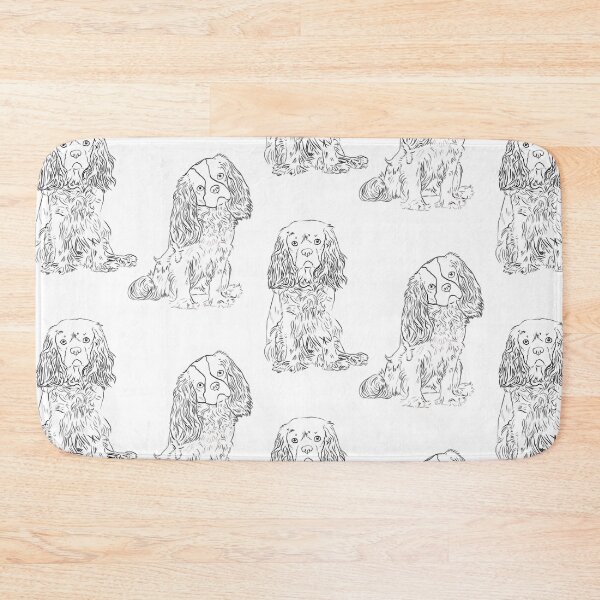 Item preview, Cavalier King Charles Spaniel - Ruby and Blenheim designed and sold by jollyinu.