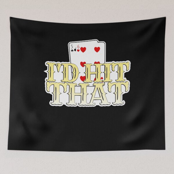 Item preview, I'd Hit That Poker Gambling Las Vegas designed and sold by Njkfla.