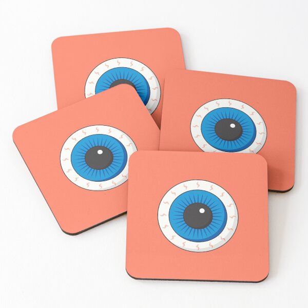 Item preview, Globo ocular azul Ojo Globos oculares Ojos designed and sold by ThreeLeggedDane.