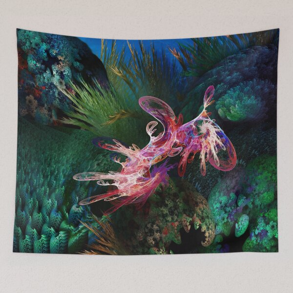 Item preview, The Fractal Underwater designed and sold by ArtlyStudio.