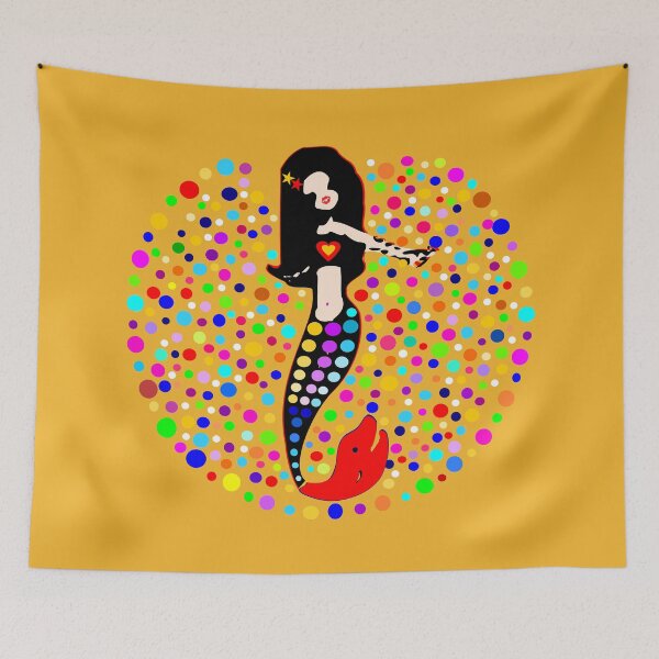 Item preview, ✦•❤️Gorgeous Sparkling Little Goth Mermaid  designed and sold by Fantabulous.