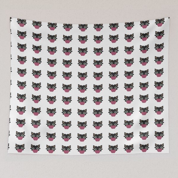 Item preview, Black Cat Wearing "Union" pattern mask designed and sold by wagnerps.