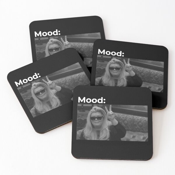 Item preview, Gemma Collins meme black Mood designed and sold by Knity.