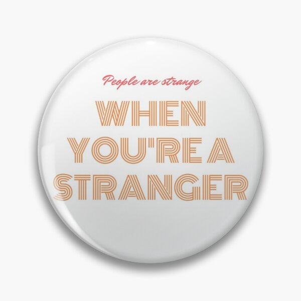 Item preview, People are Strange Retro Tee designed and sold by Artis-Smartis.