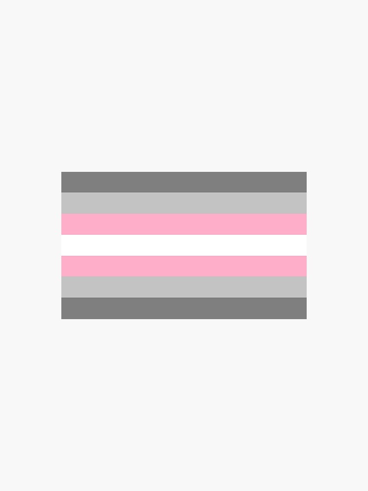 Demigirl Pride Flag Sticker By Leetrent98 Redbubble 4607