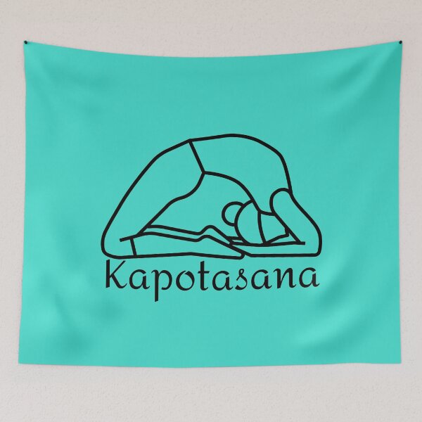 Item preview, Kapotasana-yoga meditation design designed and sold by goodguy53.