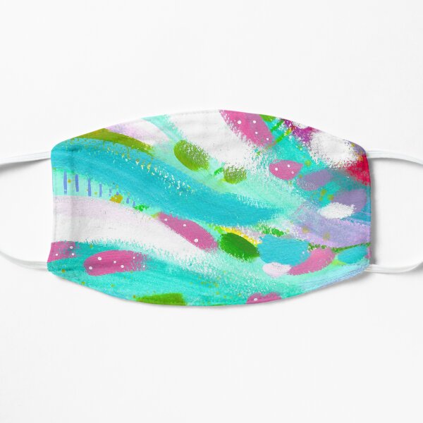 Whimsical Wave Pattern Mask