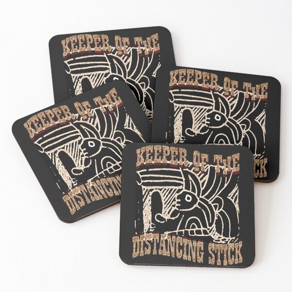 Item preview, Keeper of the Distancing Stick - COVID-19 T-Shirt Design designed and sold by Ginny Luttrell.